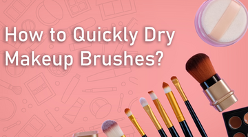 How to Quickly Dry Makeup Brushes