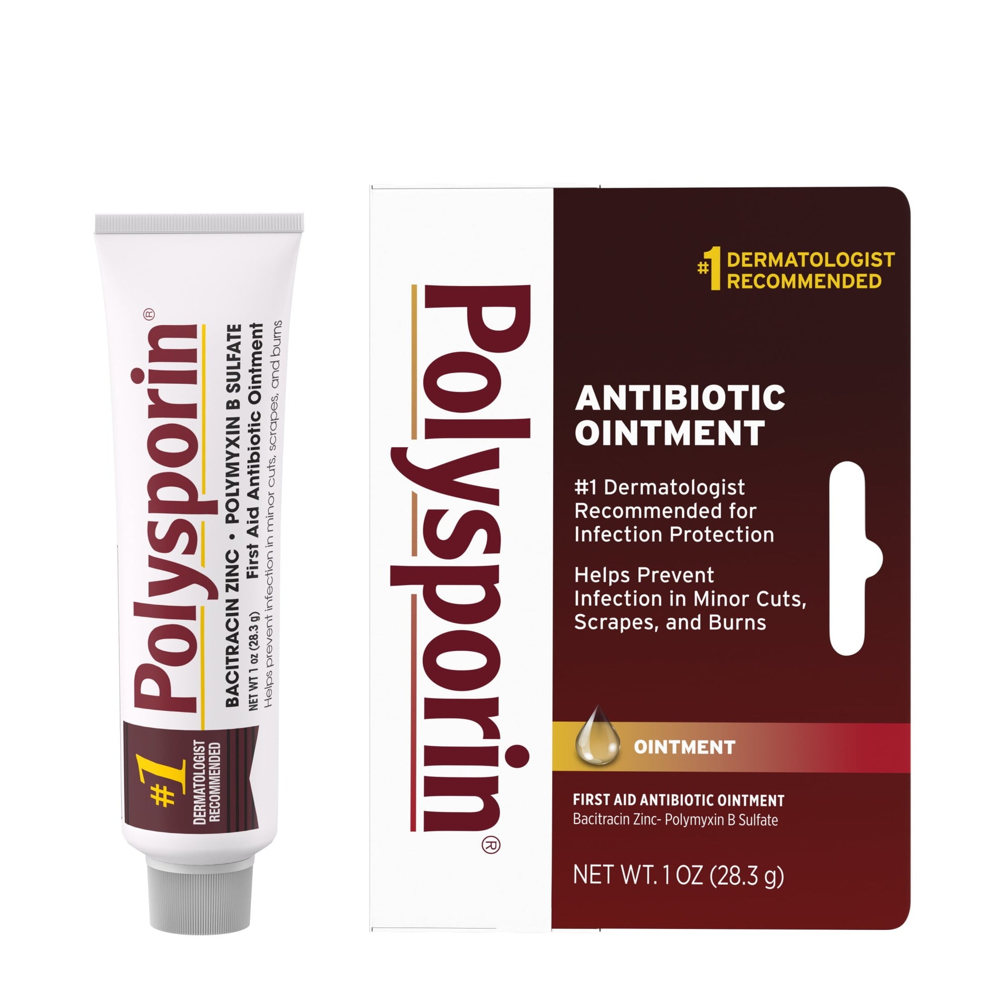 First Aid Topical Antibiotic Ointment, Travel Size, 1 Oz