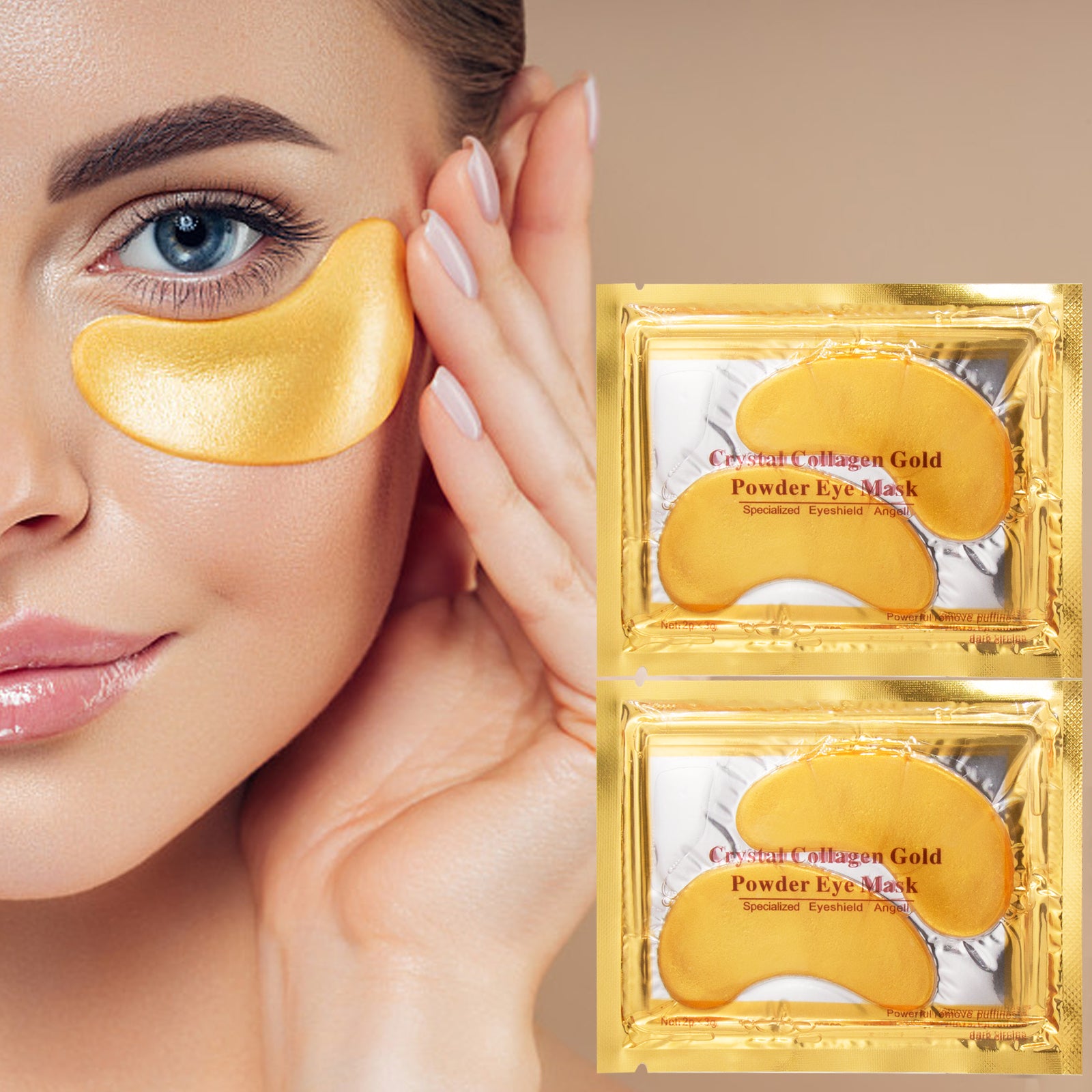 Luxurious Gold Under Eye Mask