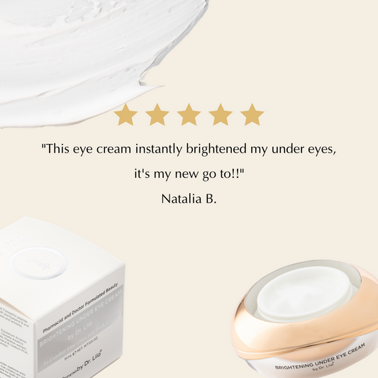 Brightening Under Eye Cream with Active Peptides