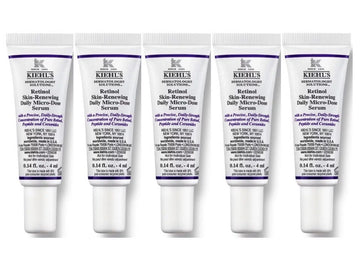 5-Pack  since 1851 Retinol Skin Renewing Daily Micro-Dose Serum, 0.14Oz/4Ml X 5 = 0.7 Oz / 20 Ml