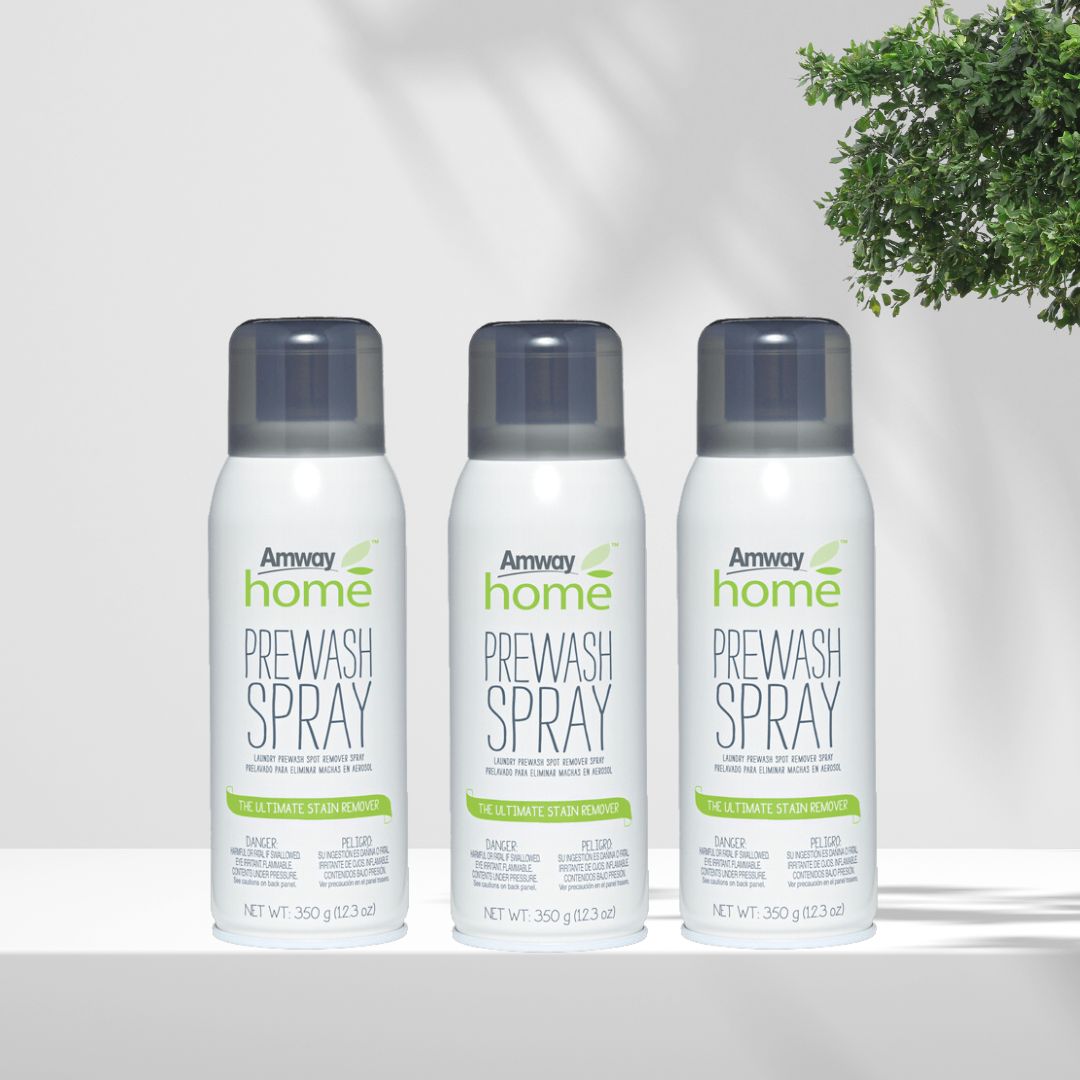 AMWAY Home-Prewash Spray Stain Remover Laundry Spray -12.3 oz (3-Pack)