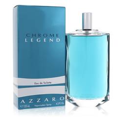 Chrome Legend Eau De Toilette Spray By Azzaro 4.2 oz Eau De Toilette