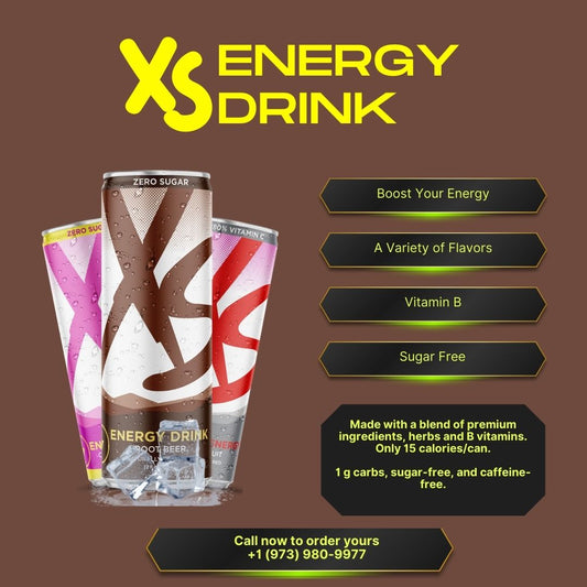 XS™ Energy Drink 12 oz – Variety Case