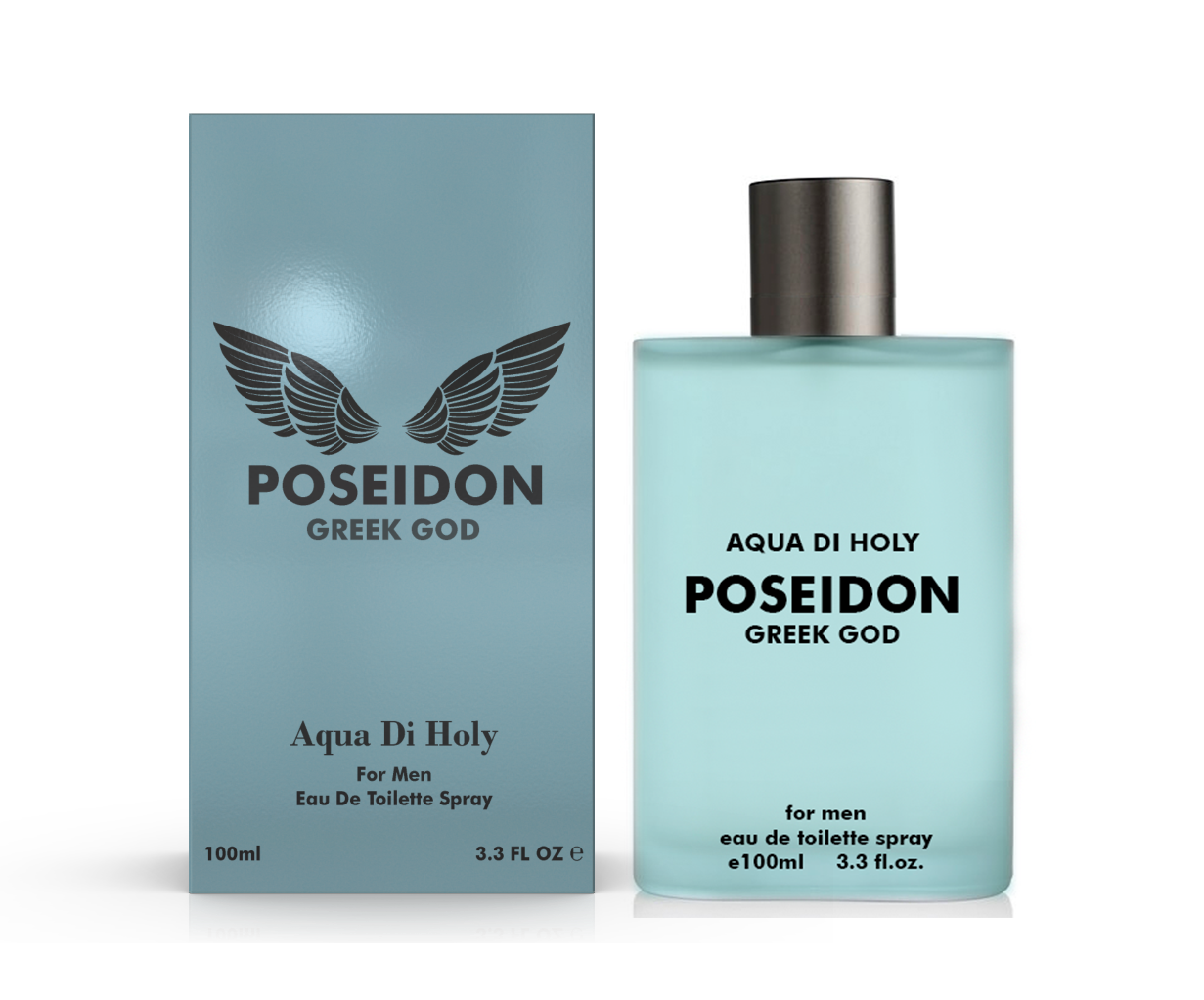 Poseidon Perfume for Men by Aqua Di Holy, Eau De Toilette Spray 100ml