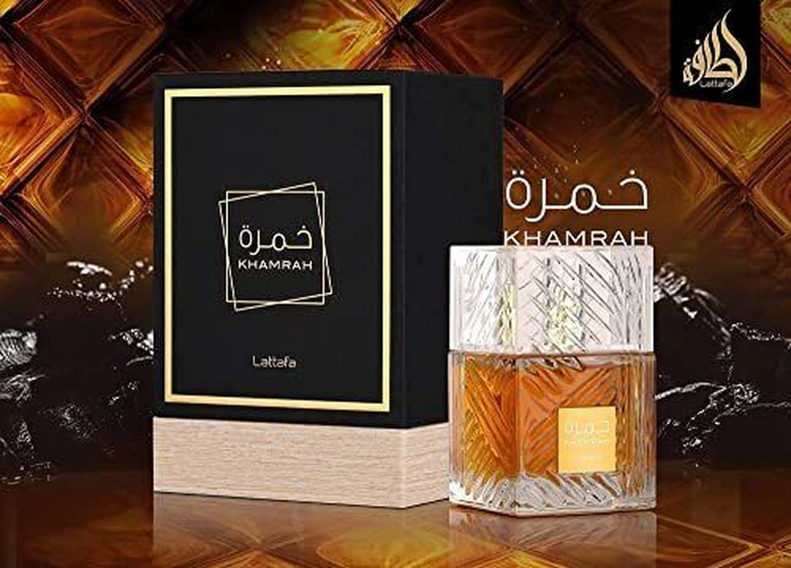 Lattafa Perfumes Khamrah EDP Eau De Parfum Unisex 100Ml Vanilla Sweet Warm 3.4Oz