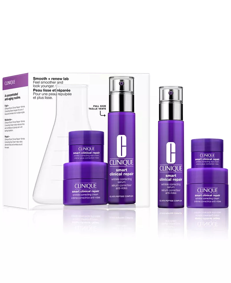 3-Pc. Smooth + Renew Lab Skincare Set