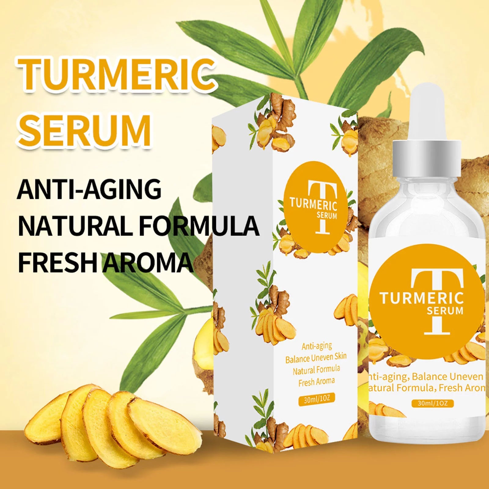 Turmeric Dark Sp-Ot Corrector Serum Skin Care Moisturizing Repair Serum 30Ml