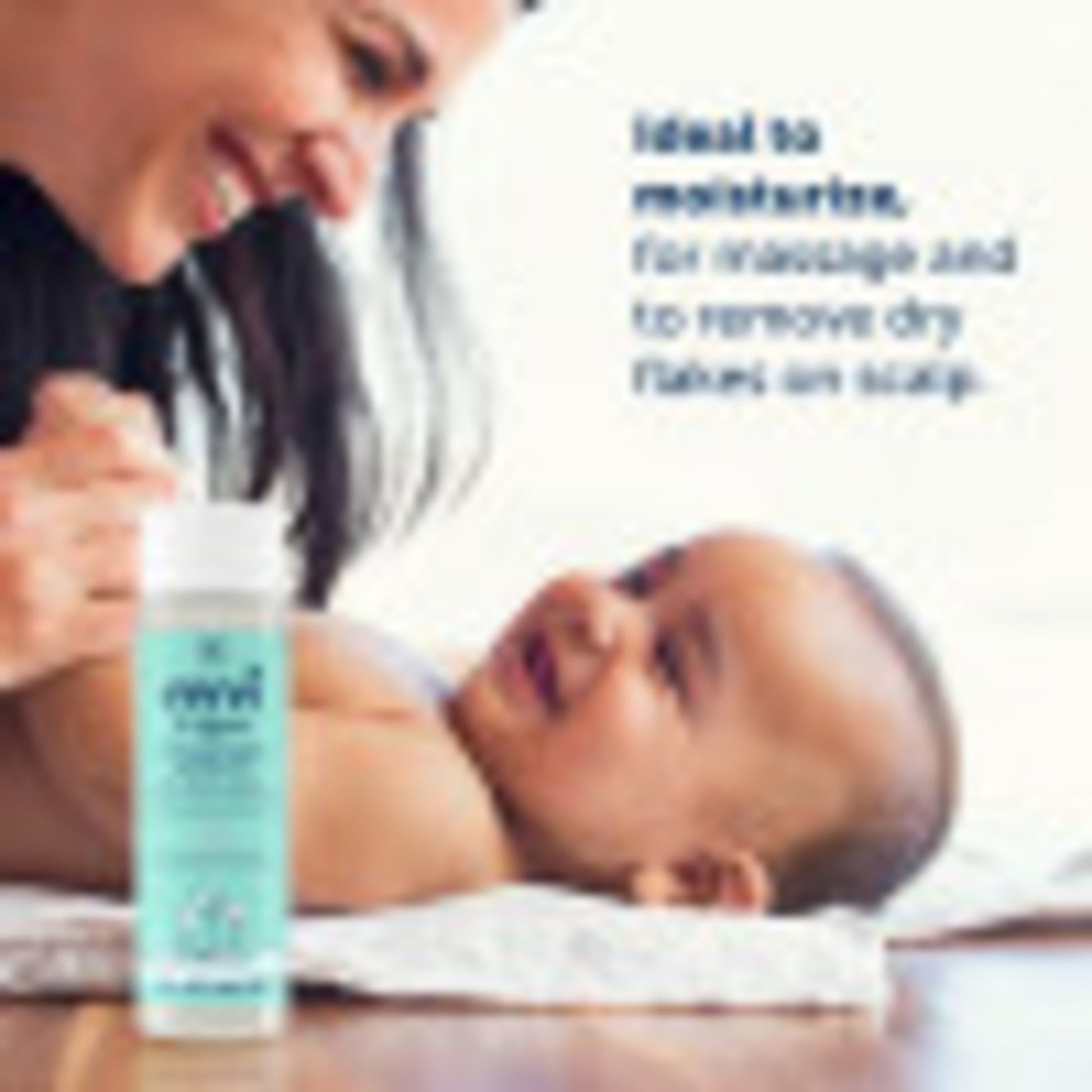 Gentle 2-In-1 Baby Scalp & Body Massage Oil for Cradle Cap Relief, 4 Oz