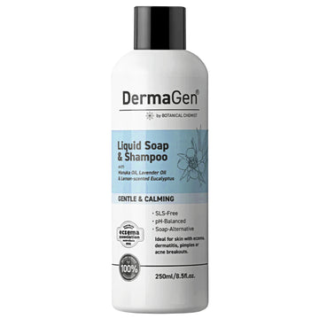 Dermagen Liquid Soap & Shampoo 250Ml Ideal for Skin with Eczema Dermatitis